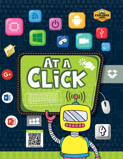 Skillitos Computer (At a Click) -4 Class 4 Textbook (Explorer Series)