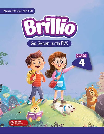 Skillitos Go Green with EVS Class 4 Textbook (Brillio Series)