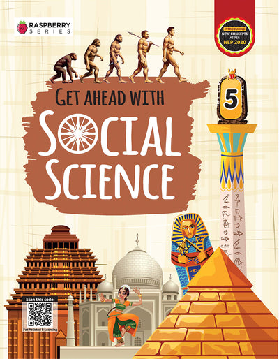 Skillitos Get Ahead with Social Science 5 SST Class 5 Textbook (Raspberry Series)