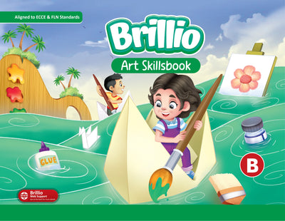 Skillitos Art Skillbook Level LKG Textbook (Brillio Series)