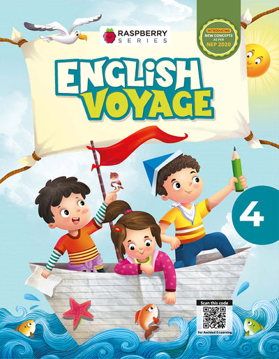 Skillitos English Voyage 4 English Reader Class 4 Textbook (Raspberry Series)