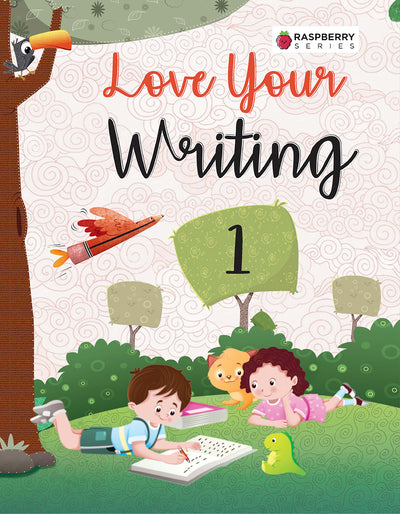 Skillitos Love your Writing (Cursive 1) English Writing Class 1 Textbook (Raspberry Series)