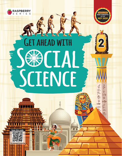 Skillitos Get Ahead with Social Science 2 SST Class 2 Textbook (Raspberry Series)