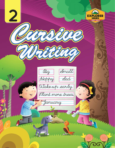 Skillitos Cursive Writing 2 Class 2 Textbook (Explorer Series)