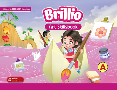 Skillitos Art Skillbook Level Nursery Textbook (Brillio Series)