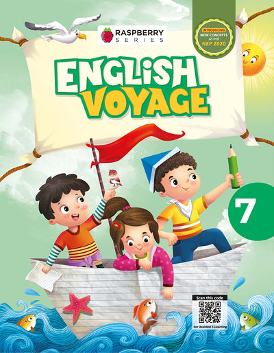 Skillitos English Voyage 7 English Reader Class 7 Textbook (Raspberry Series)