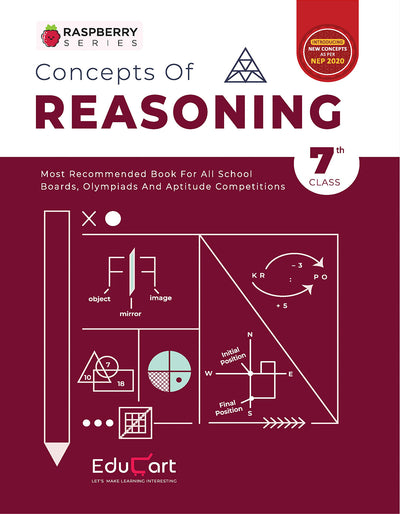 Skillitos Concepts Of Reasoning 7 Reasoning Class 7 Textbook (Raspberry Series)