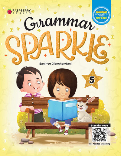Skillitos Grammar Sparkle 5 English Grammar Class 5 Textbook (Raspberry Series)