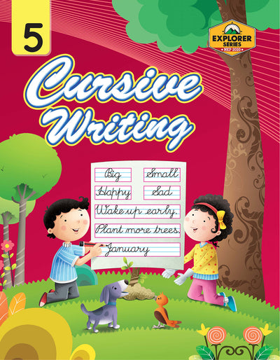 Skillitos Cursive Writing 5 Class 5 Textbook (Explorer Series)