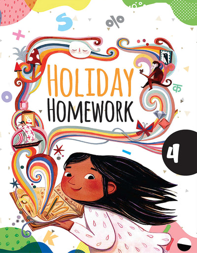 Skillitos Holiday Homework - 4 Class 4 Activity Book (Explorer Series)
