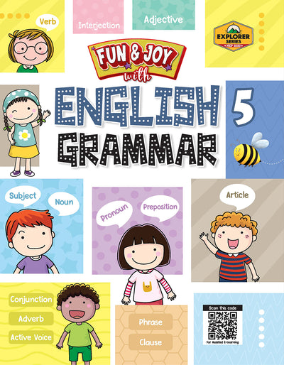 Skillitos Fun & Joy with English Grammar 5 Class 5 Textbook (Explorer Series)