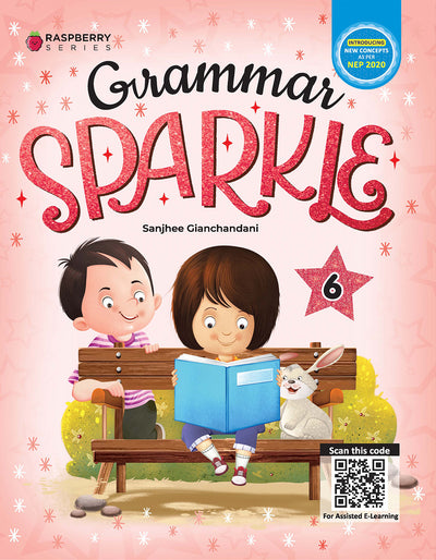Skillitos Grammar Sparkle 6 English Grammar Class 6 Textbook (Raspberry Series)