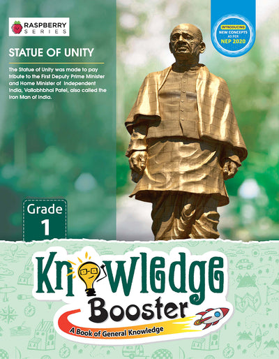 Skillitos Knowledge Booster 1 G.K. Class 1 Textbook (Raspberry Series)