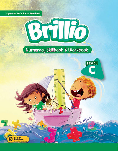 Skillitos Numeracy Skillbook & Workbook Level UKG Textbook (Brillio Series)