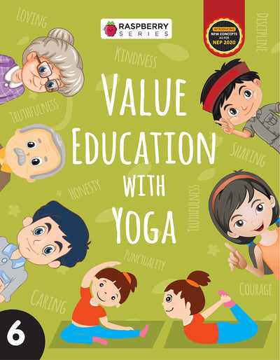 Skillitos Value Education With Yoga 6 Moral Value Class 6 Textbook (Raspberry Series)