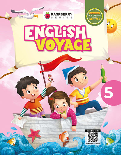Skillitos English Voyage 5 English Reader Class 5 Textbook (Raspberry Series)