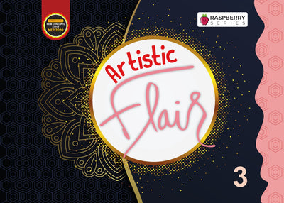 Skillitos Artistic Flair 3 Art Class 3 Textbook (Raspberry Series)