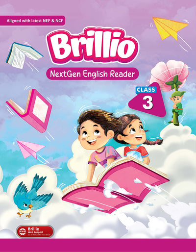 Skillitos NextGen English Reader  Class 3 Textbook (Brillio Series)