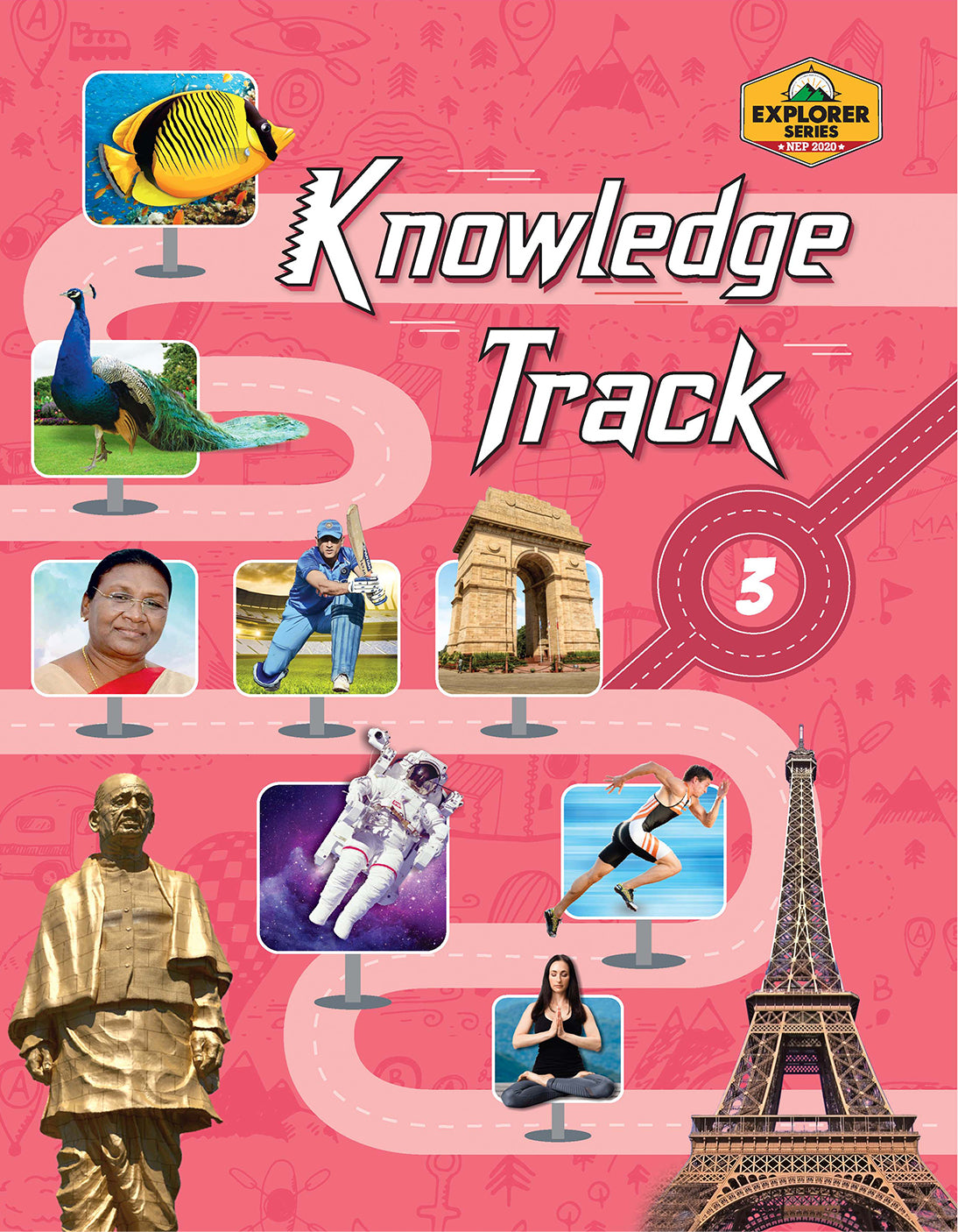 Skillitos Knowledge Track (A Book of GK)3 Class 3 Textbook (Explorer Series)