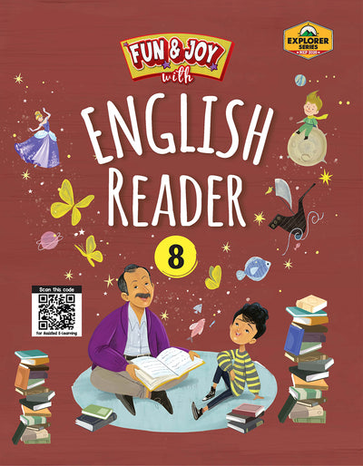 Skillitos Fun & Joy with English Reader 8 Class 8 Textbook (Explorer Series)