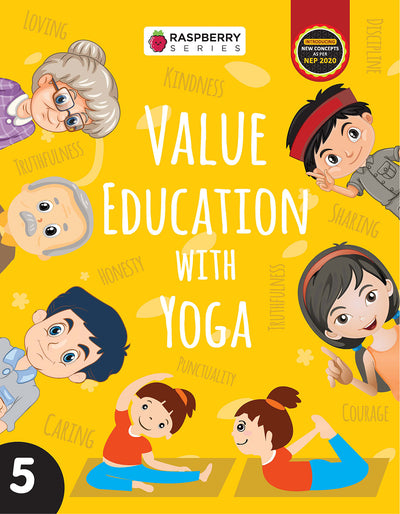 Skillitos  Value Education With Yoga 5 Moral Value Class 5 Textbook (Raspberry Series)