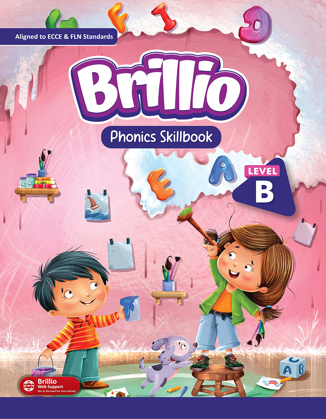 Skillitos Phonics Skillbook Level  LKG Textbook (Brillio Series)