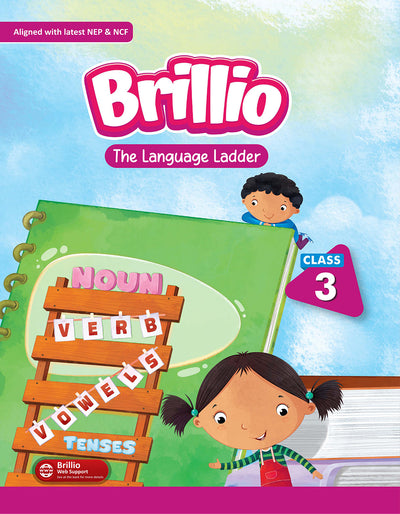Skillitos English Grammar The Language Ladder  Class 3 Textbook (Brillio Series)