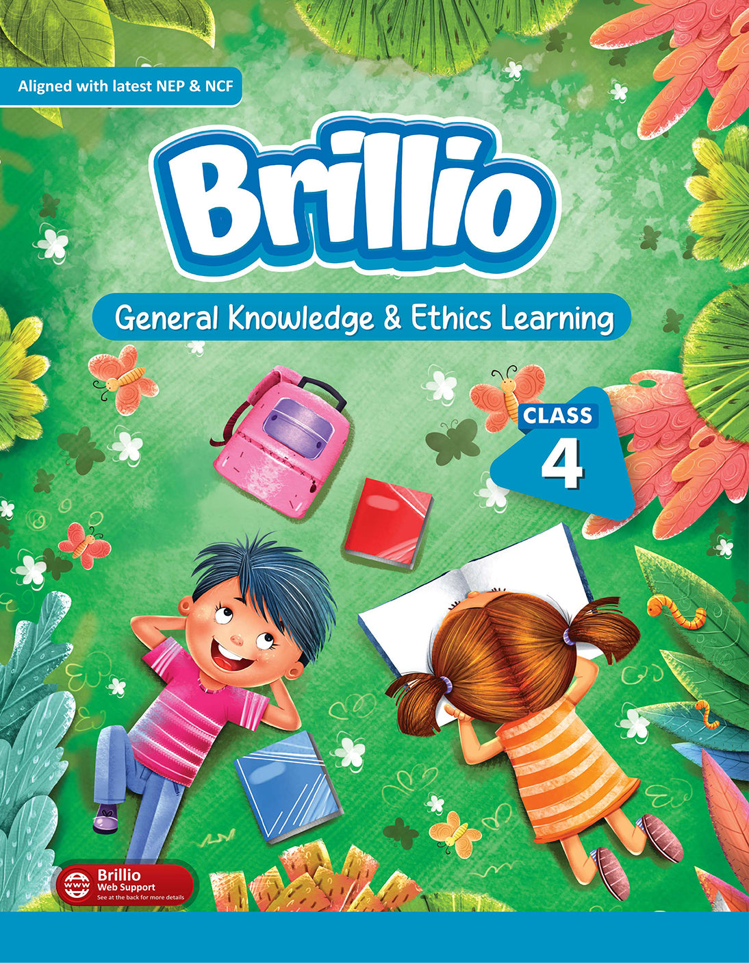 Skillitos General Knowledge & Ethics Learning  Class 4 Textbook (Brillio Series)
