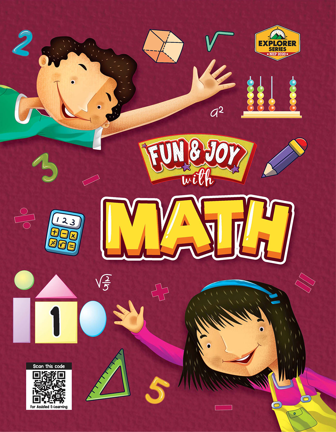 Skillitos Fun & Joy with Math 1 Class 1 Textbook (Explorer Series)