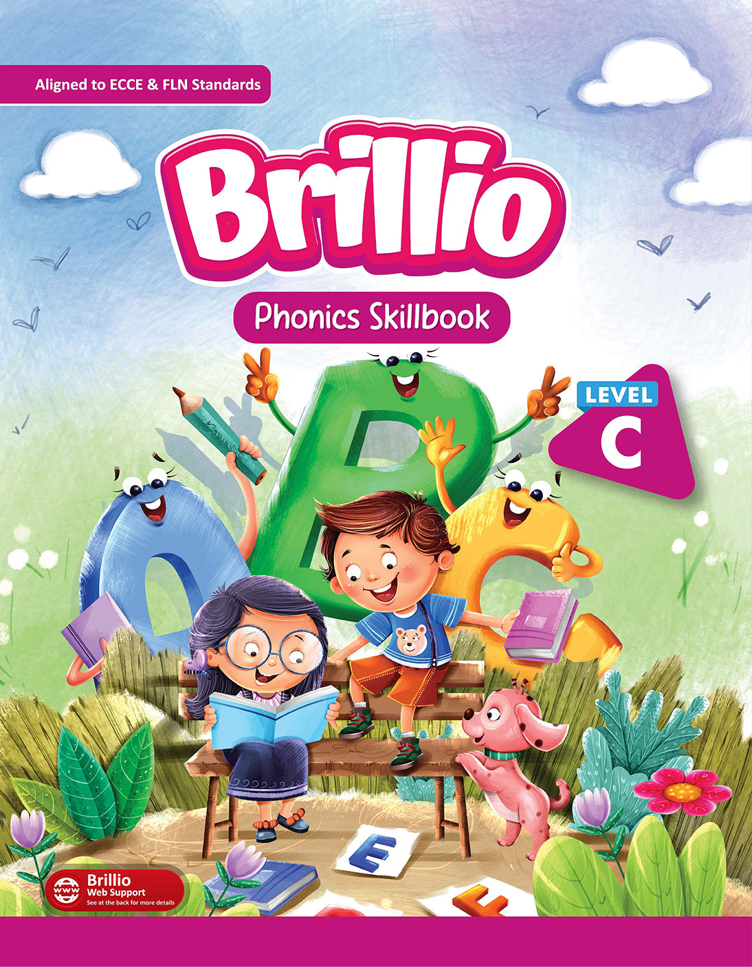 Skillitos Phonics Skillbook Level  UKG Textbook (Brillio Series)