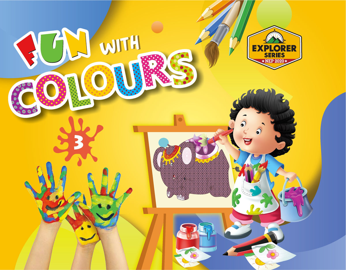Skillitos Fun With Colours 3 Class 3 Textbook (Explorer Series)