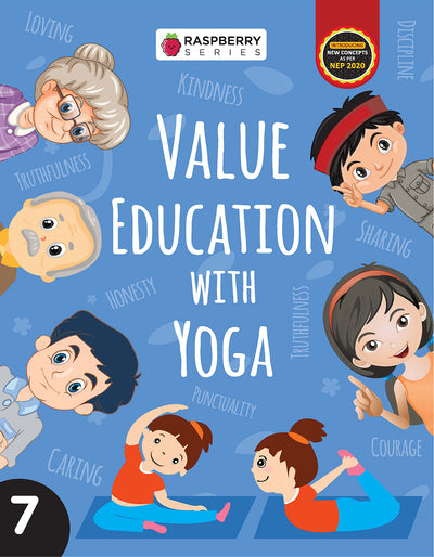 Skillitos  Value Education With Yoga 7 Moral Value Class 7 Textbook (Raspberry Series)