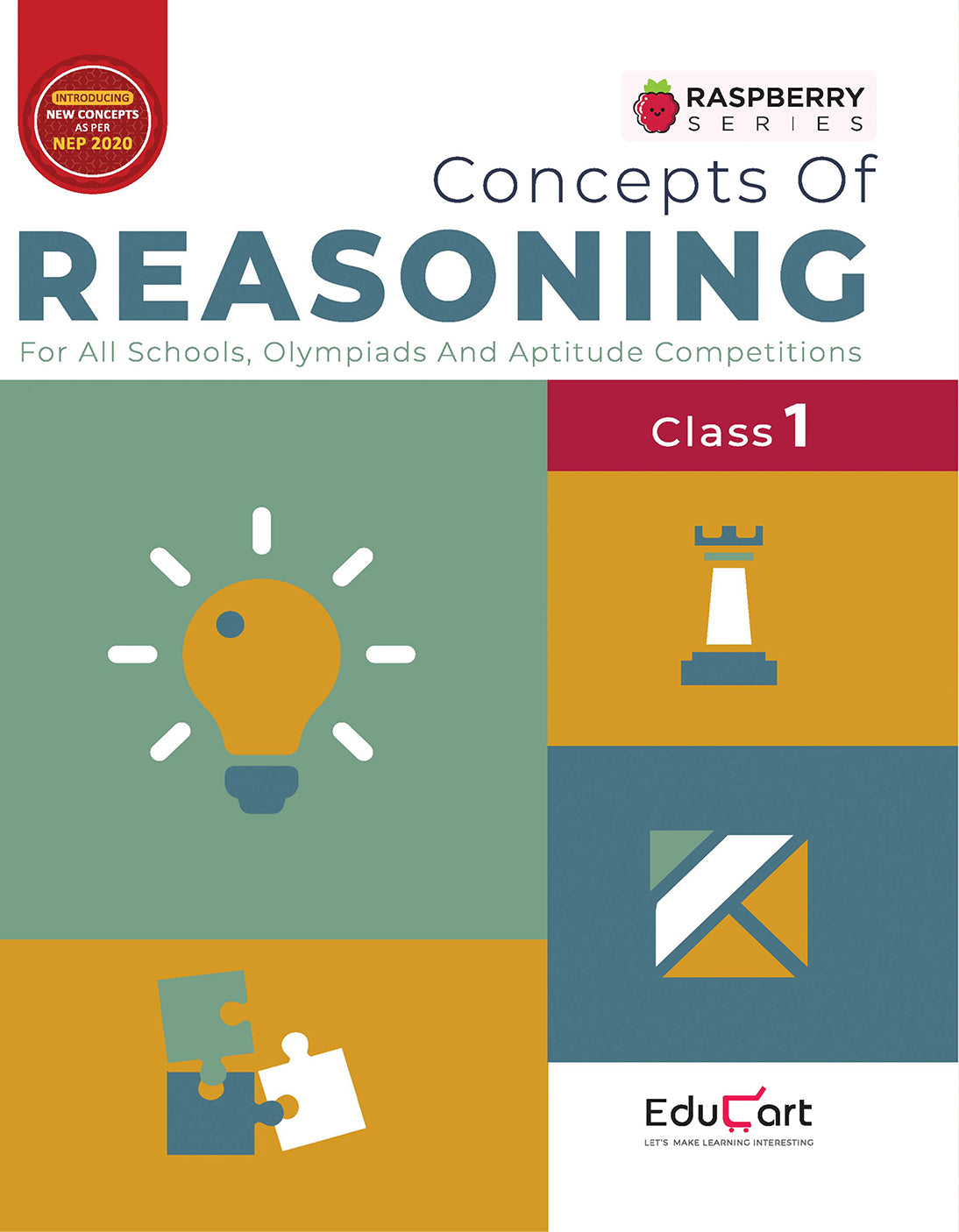 Skillitos  Concepts Of Reasoning 1 Reasoning Class 1 Textbook (Raspberry Series)