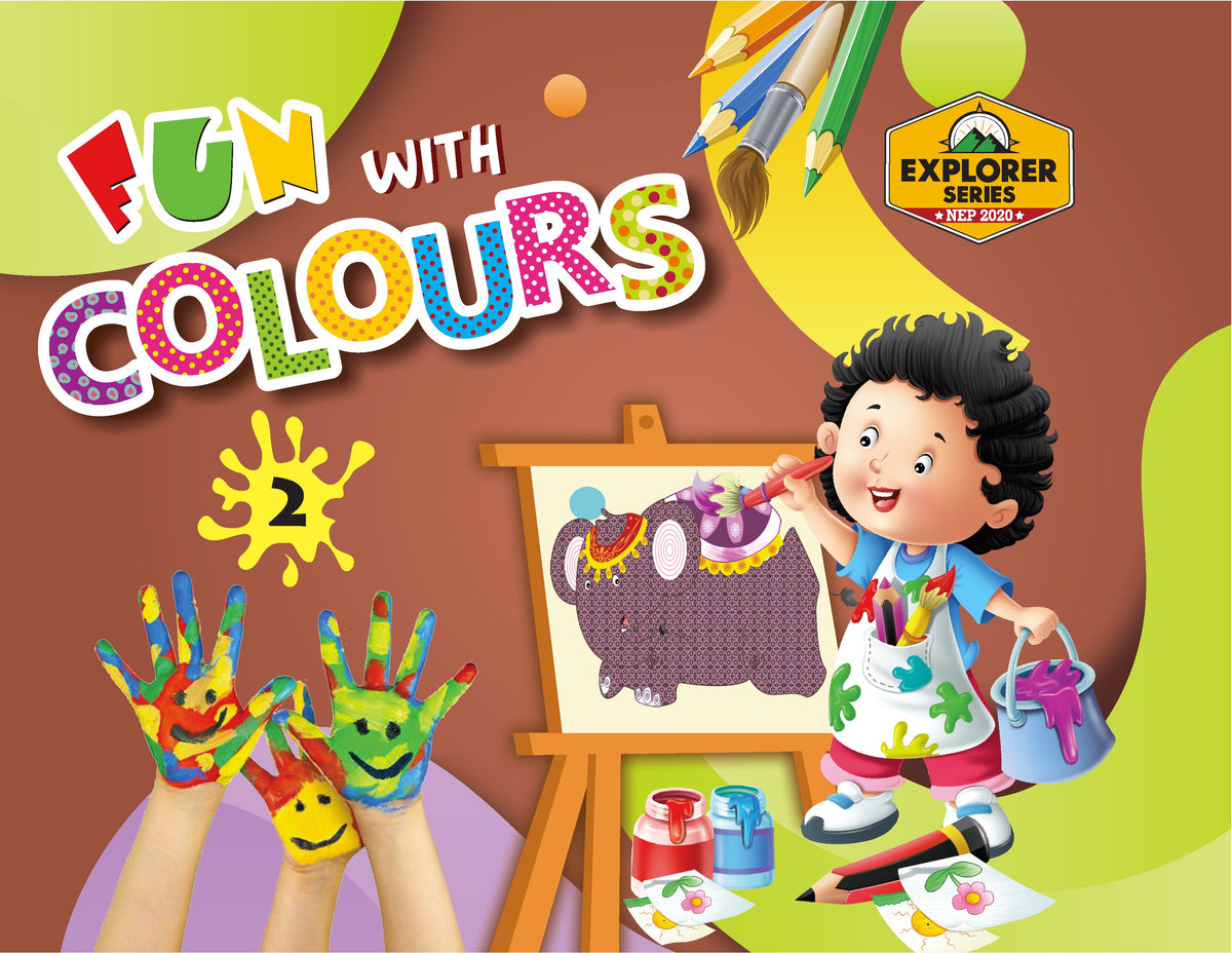 Skillitos Fun With Colours 2 Class 2 Textbook (Explorer Series)