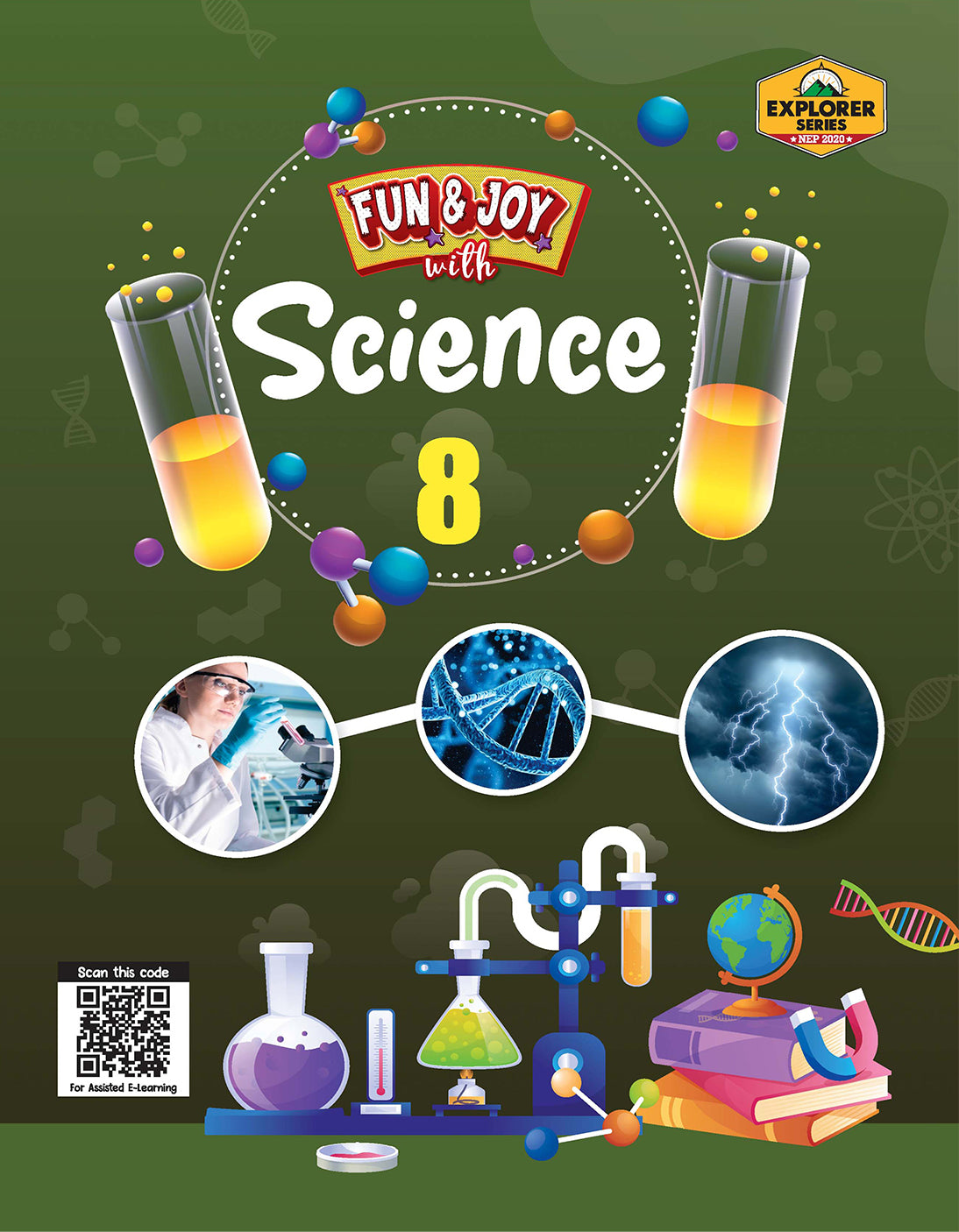 Skillitos Fun & Joy with Science 8 Class 8 Textbook (Explorer Series)