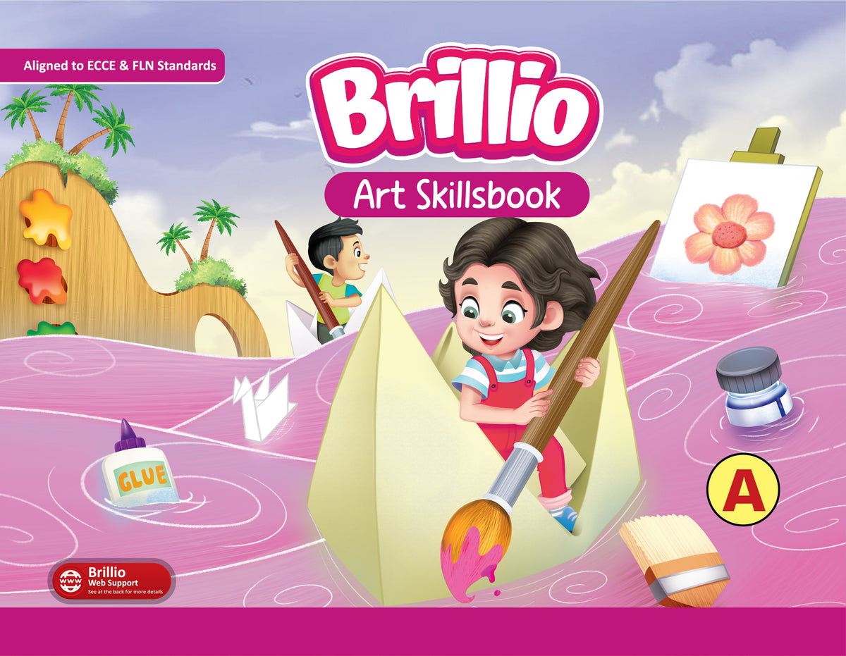 Skillitos Art Skillbook Level  Nursery Textbook (Brillio Series)