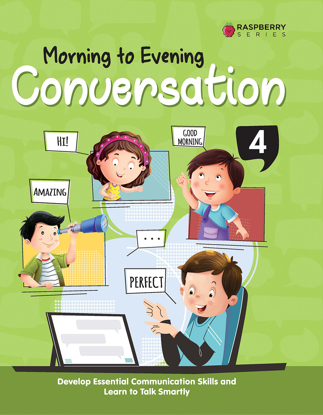 Skillitos  Conversation 4 Conversation Class 4 Textbook (Raspberry Series)