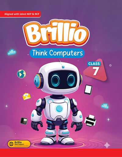 Skillitos Think Computers  Class 7 Textbook (Brillio Series)