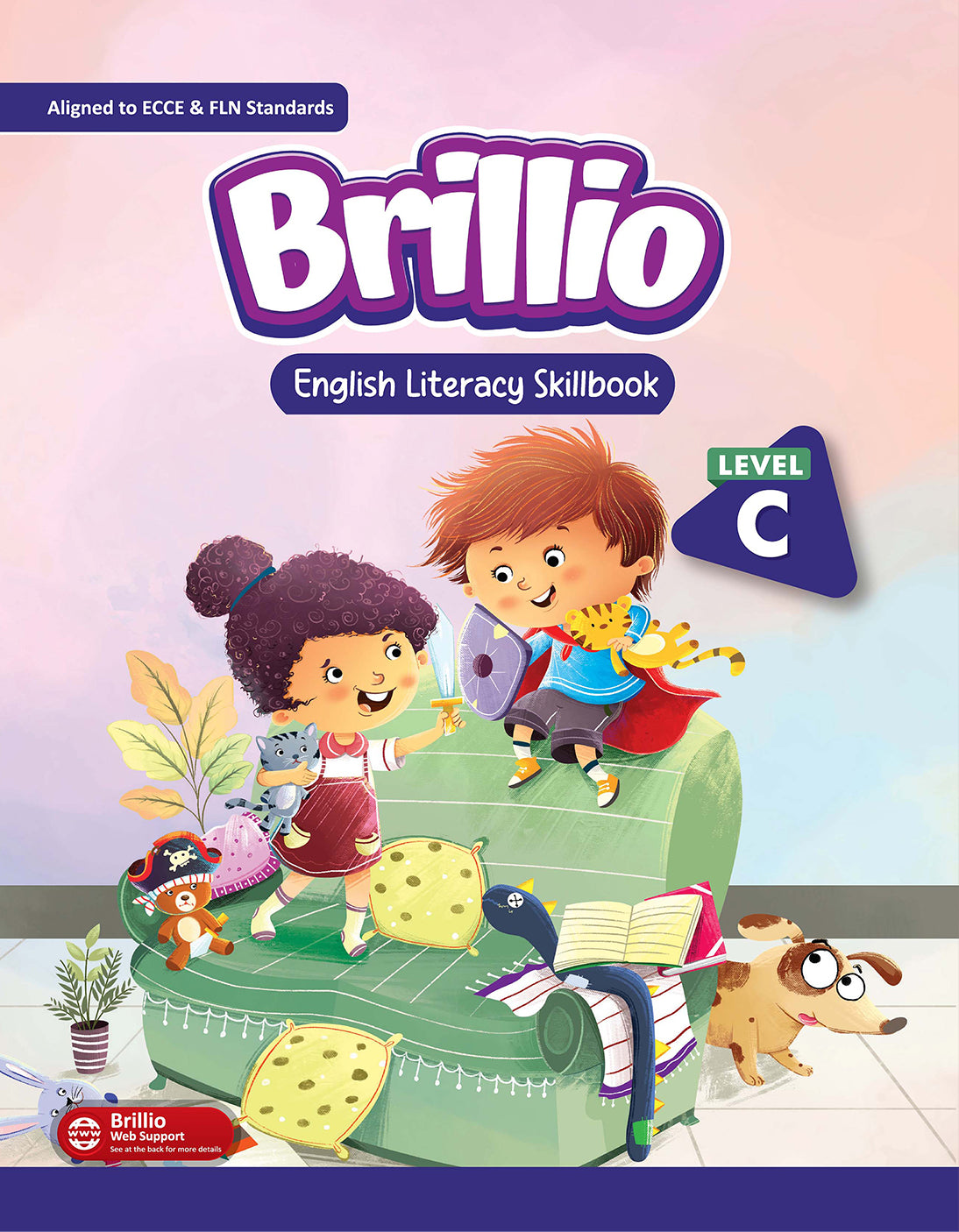 Skillitos English Literacy Skillbook Level  UKG Textbook (Brillio Series)