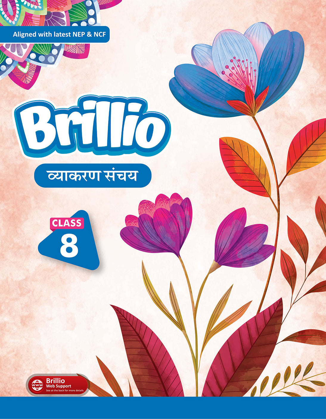 Skillitos Hindi Vyakaran Sanchay  Class 8 Textbook (Brillio Series)