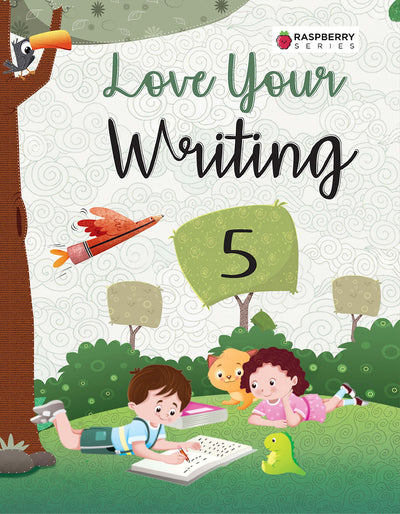 Skillitos  Love your Writing (Cursive 5) English Writing Class 5 Textbook (Raspberry Series)
