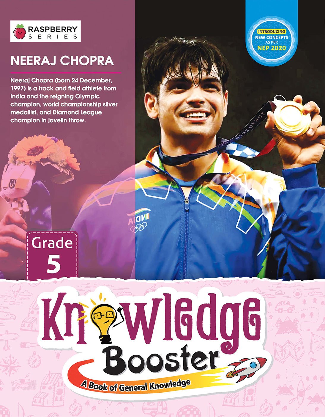 Skillitos  Knowledge Booster 5 G.K. Class 5 Textbook (Raspberry Series)