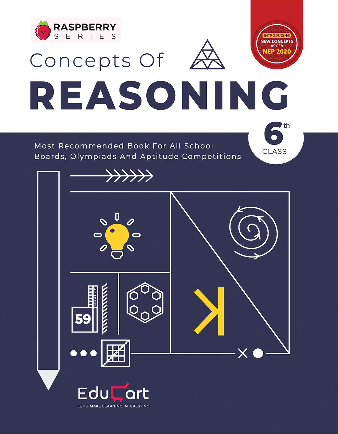Skillitos  Concepts Of Reasoning 6 Reasoning Class 6 Textbook (Raspberry Series)