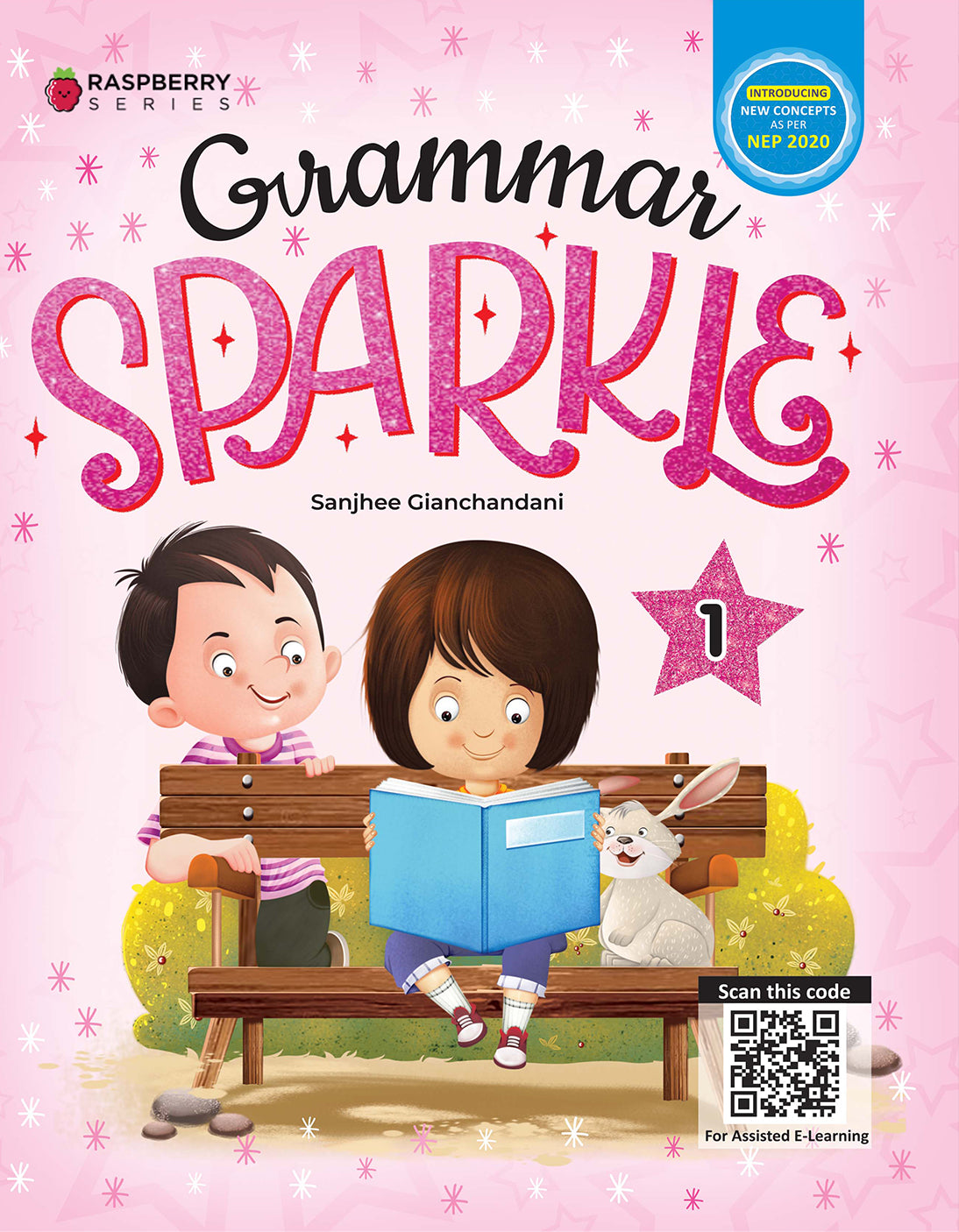 Skillitos  Grammar Sparkle 1 English Grammar Class 1 Textbook (Raspberry Series)