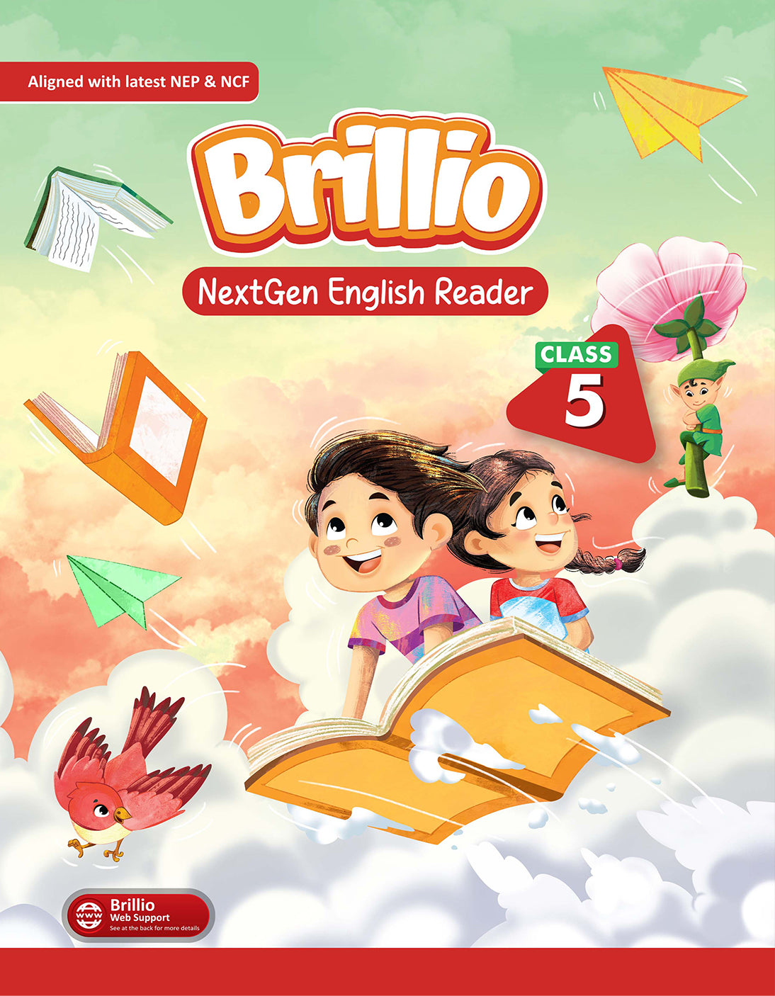 Skillitos NextGen English Reader  Class 5 Textbook (Brillio Series)