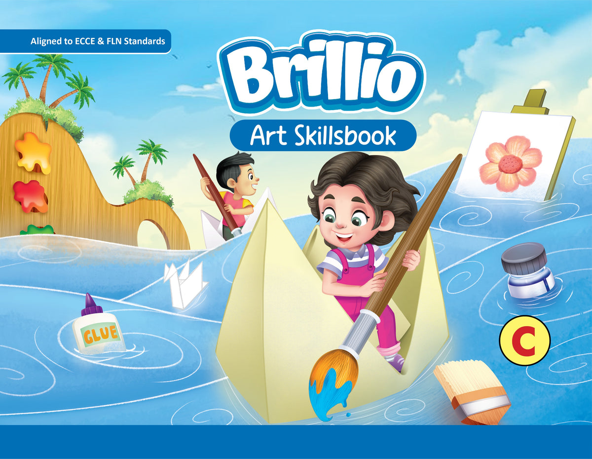 Skillitos Art Skillbook Level  UKG Textbook (Brillio Series)