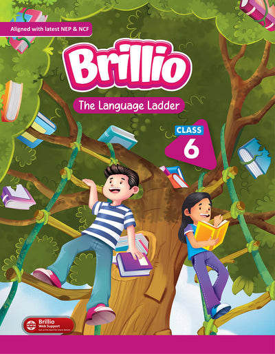 Skillitos English Grammar The Language Ladder  Class 6 Textbook (Brillio Series)