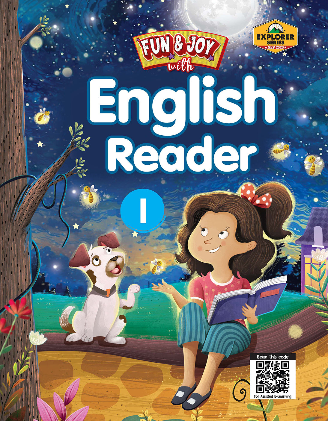 Skillitos Fun & Joy with English Reader 1 Class 1 Textbook (Explorer Series)