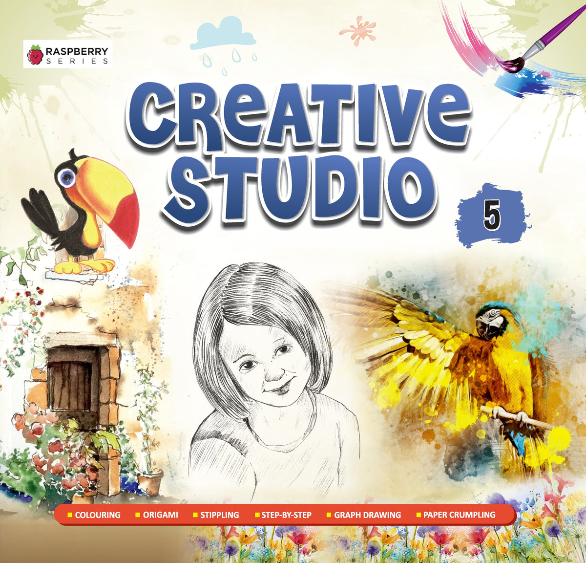 Skillitos  Creative Studio 5 Art With Kit Class 5 Activity Book (Raspberry Series)