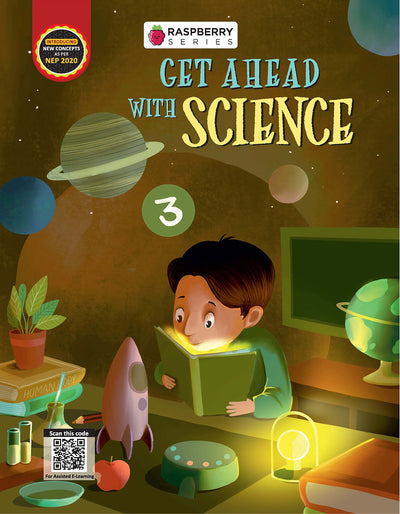 Skillitos  Get Ahead With Science 3 Science Class 3 Textbook (Raspberry Series)